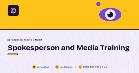 Spokesperson and Media Training