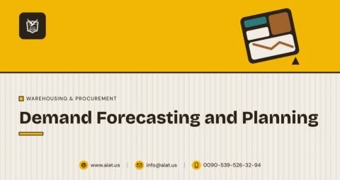 Demand Forecasting and Planning