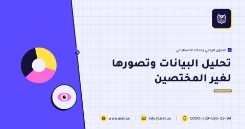 تحليل البيانات وتصورها لغير المختصين