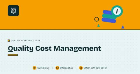 Quality Cost Management