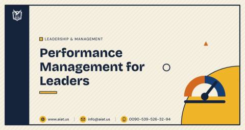 Performance Management for Leaders