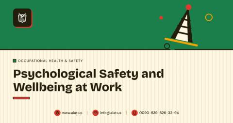 Psychological Safety and Wellbeing at Work